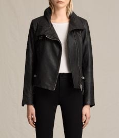 Bales Leather Biker Jacket at All Saints